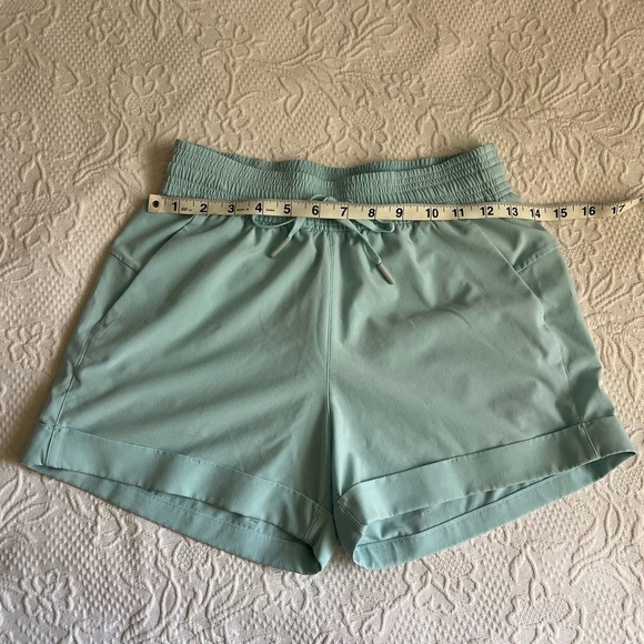 Lululemon Women's Light Blue Shorts - Picture 8 of 9